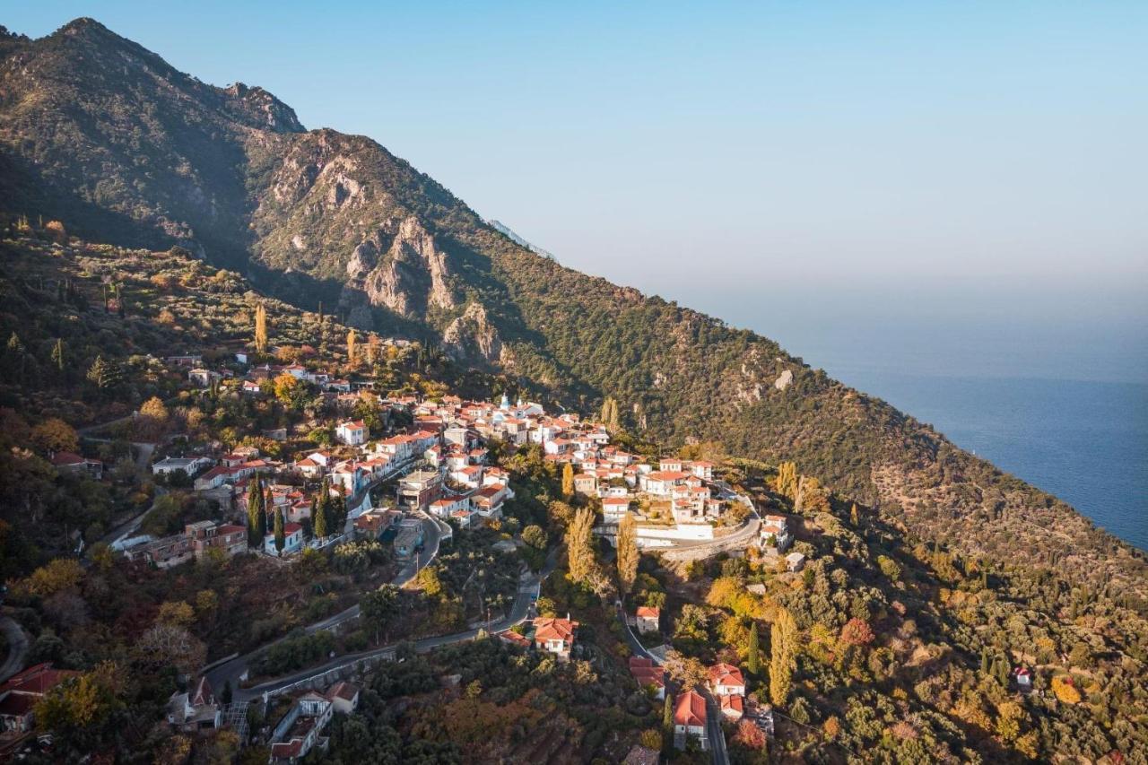 Άκρη Του Κόσμου Villa Ampelos  Bagian luar foto