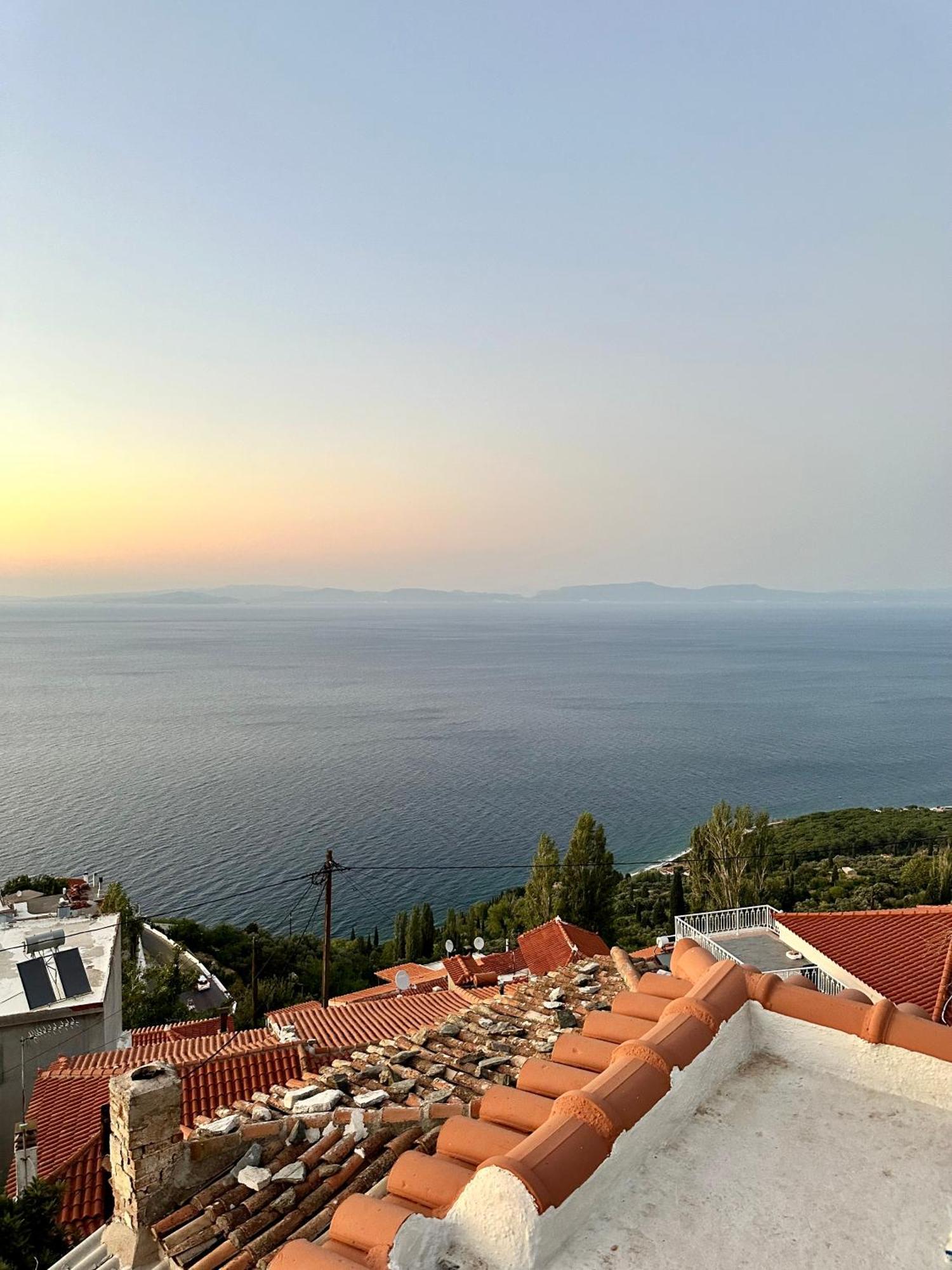 Άκρη Του Κόσμου Villa Ampelos  Bagian luar foto