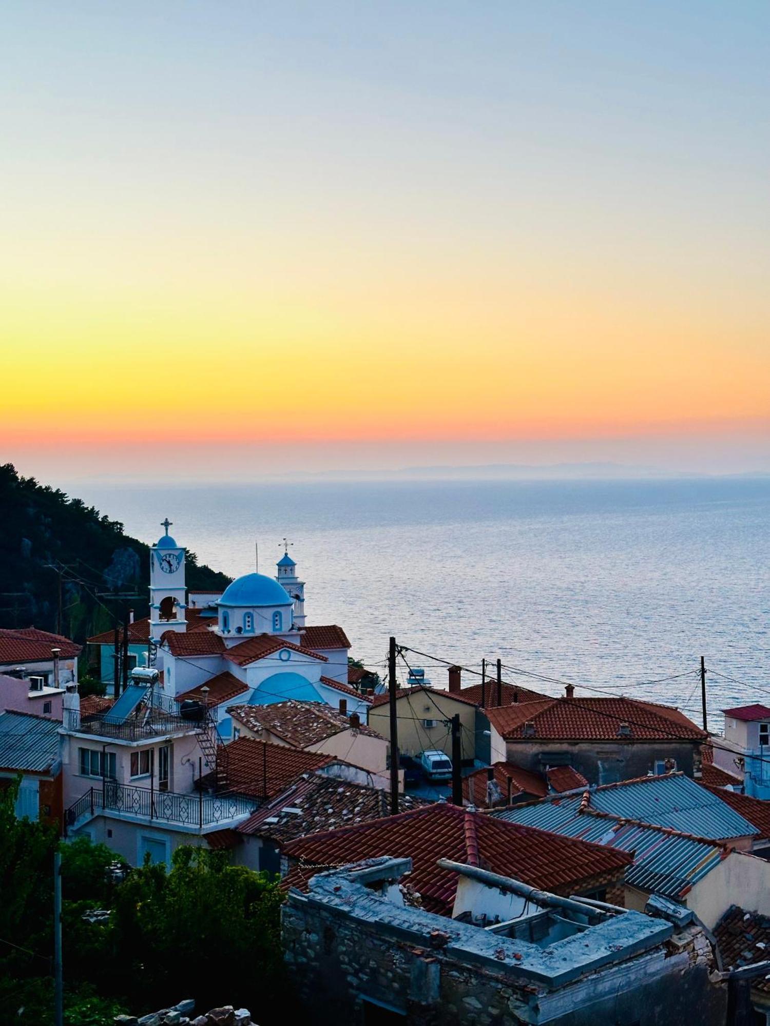 Άκρη Του Κόσμου Villa Ampelos  Bagian luar foto